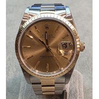 ROLEX<BR>OYSTER PERPETUAL DATE ACERO Y ORO 34MM...
