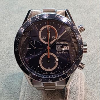 TAG HEUER<BR>CARRERA CALIBRE 16 ACERO ESFERA AZUL 4... · ref.: CV2015