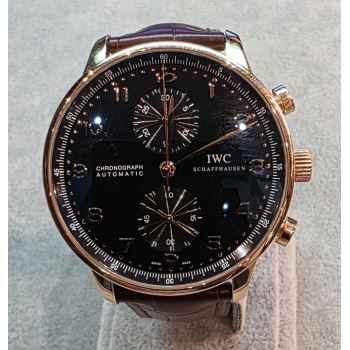 IWC<BR>PORTUGUESE CHRONOGRAPH ORO ROSA ESFERA... · ref.: IW371415