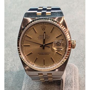 ROLEX<BR>OYSTERQUARTZ DATEJUST ACERO Y ORO 26MM... · ref.: 17013