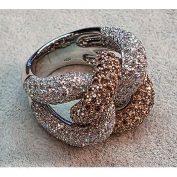 ANILLOS / SORTIJAS<BR>SORTIJA EN ORO BLANCO Y ORO AMARILLO C... · ref.: (AMAI)