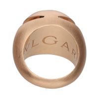 Sortija bulgari cabochon en oro rosa. Talla 52.