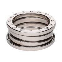 ANILLOS / SORTIJAS<BR>SORTIJA BULGARI B-ZERO EN ORO BLANCO. ...