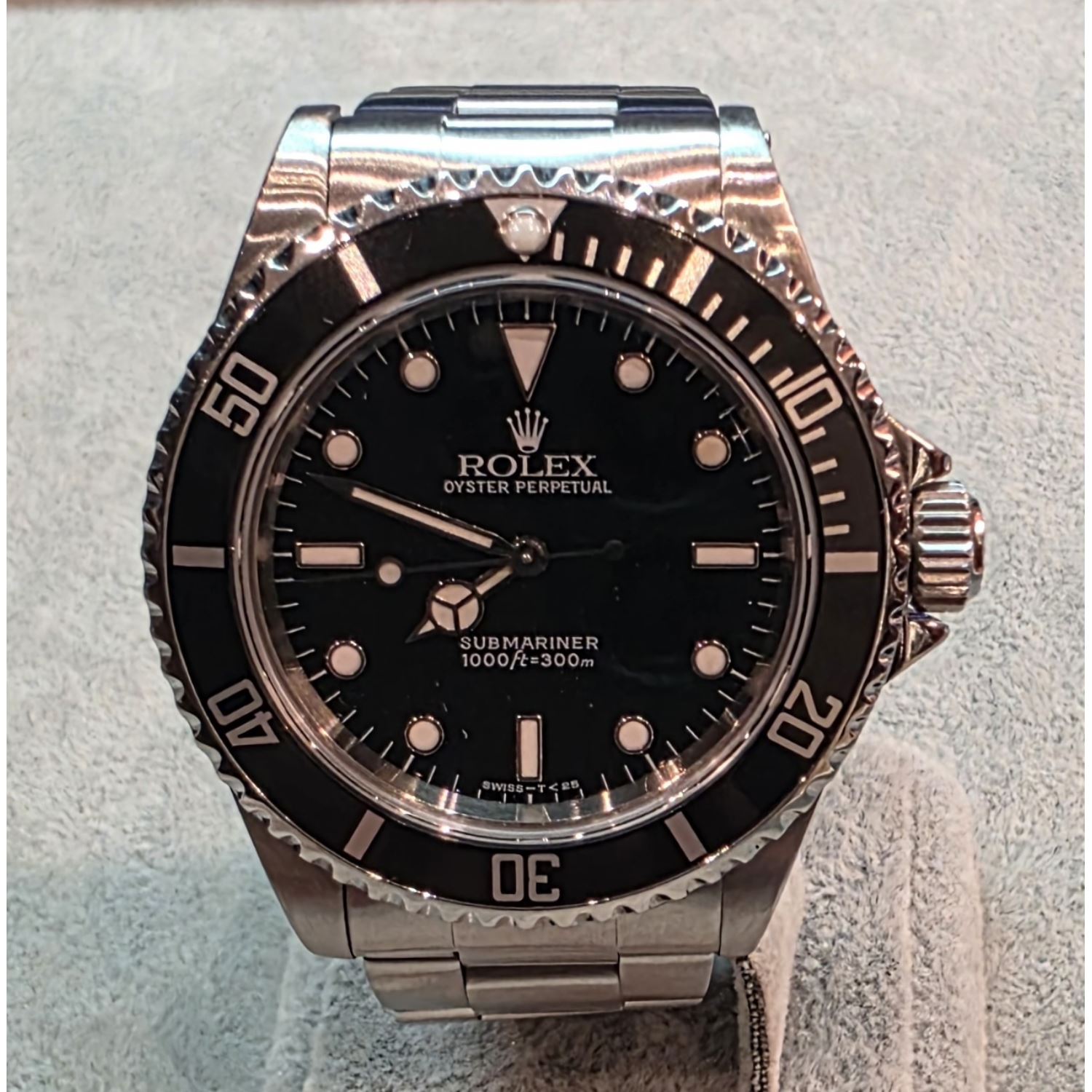 Submariner no date acero 40mm.   