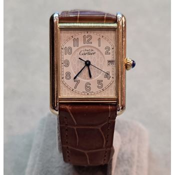 CARTIER<BR>MUST DE CARTIER PLATA ARGENT QUARTZ.  ... · ref.: 2413