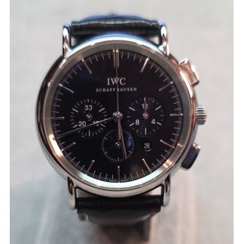 IWC<BR>PORTOFINO CHRONOGRAPH ACERO QUARTZ 38M... · ref.: 3724