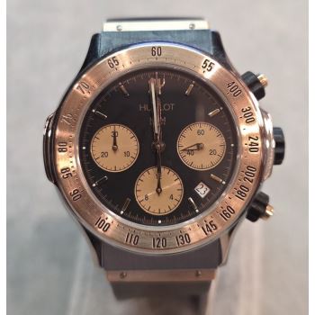 HUBLOT<BR>SUPER B ACERO Y ORO 42MM. · ref.: 1920.1