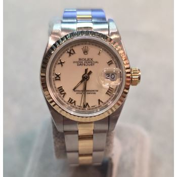 ROLEX<BR>DATEJUST SEÑORA ACERO Y ORO OYSTER 26M... · ref.: 69173