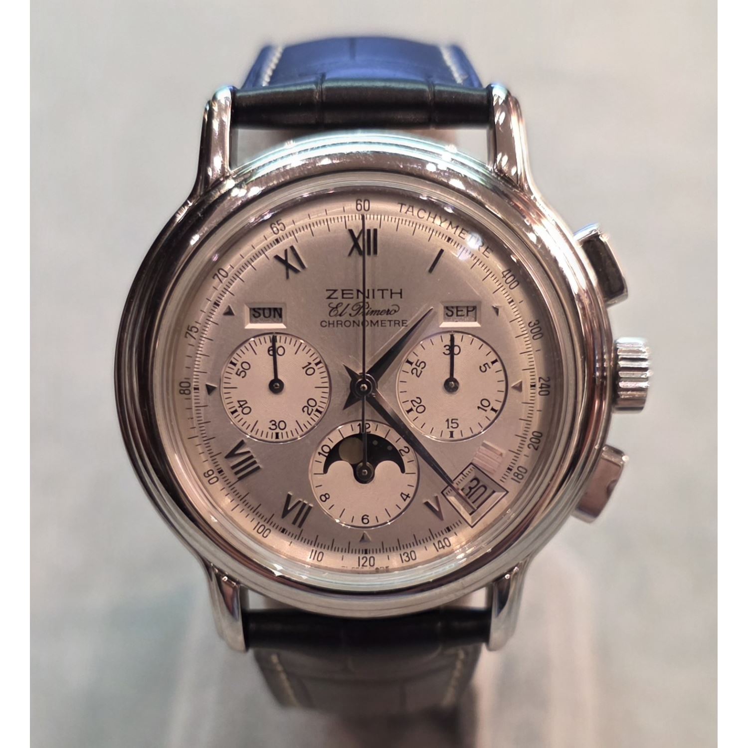 El primero fase lunar chronograph acero 40mm.   
