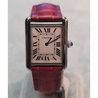 CARTIER<BR>TANK SOLO ACERO QUARTZ 24MM.